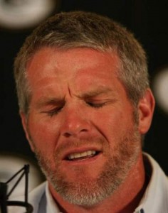 Brett Favre Out With Concussion